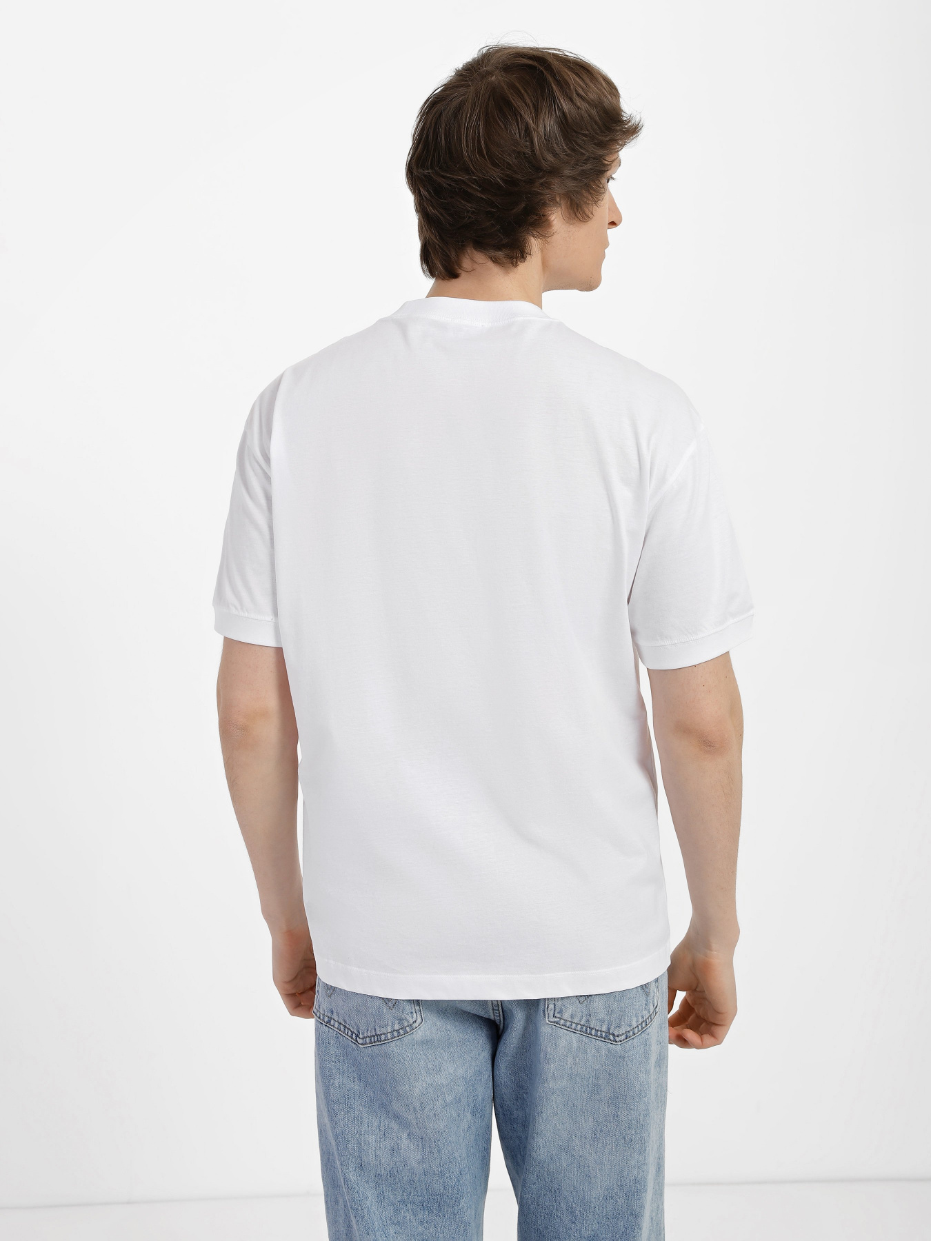 Футболка EA7 Logo Series модель 3RUT05-PJFBZ-1100 Фото