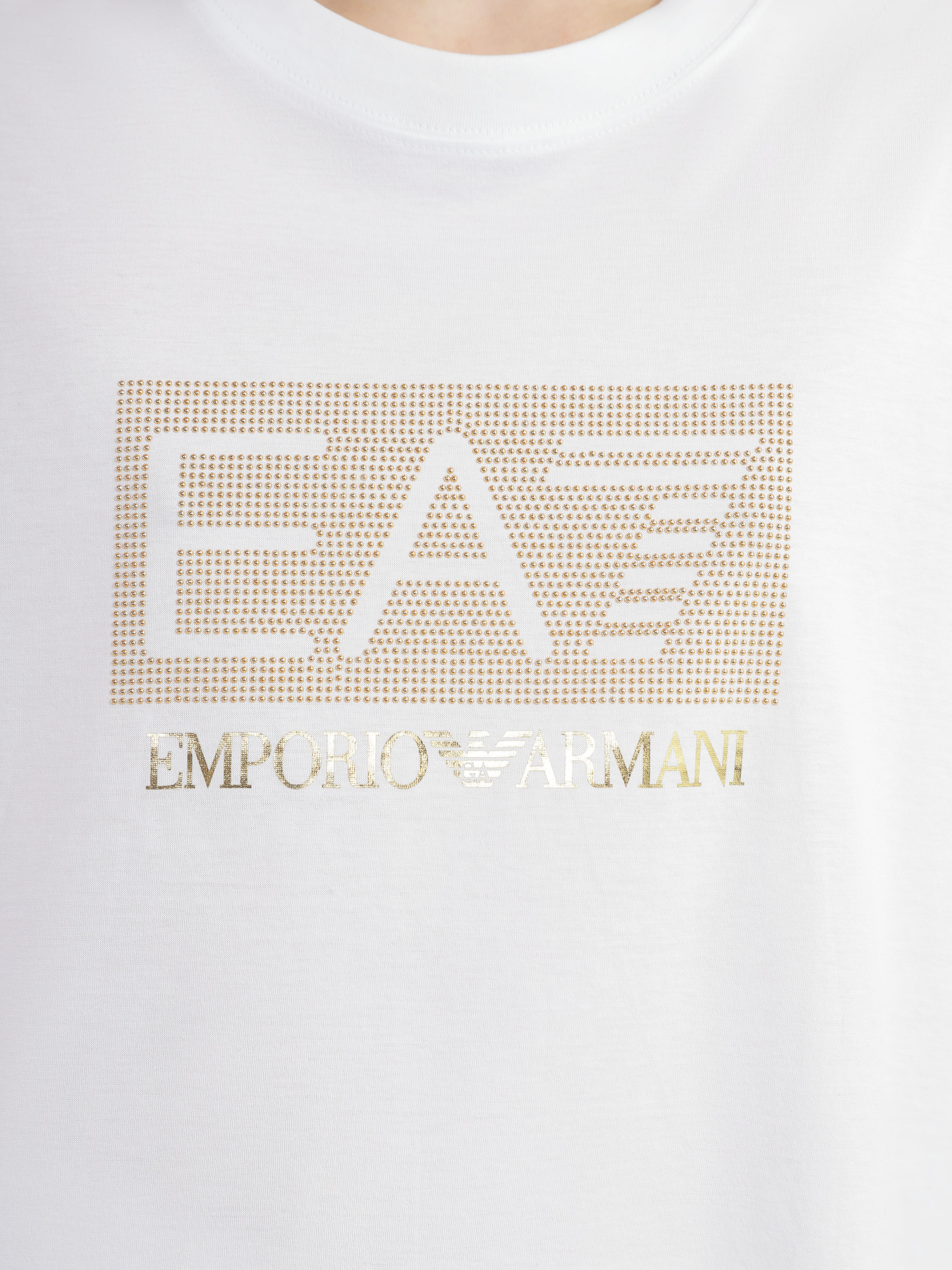 Футболка EA7 Logo Series модель 3RUT05-PJFBZ-1100 Фото