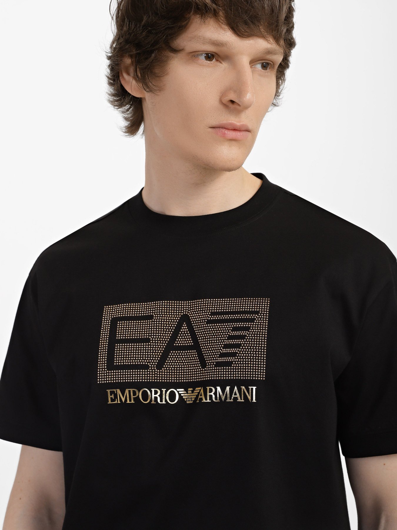 Футболка EA7 Logo Series модель 3RUT05-PJFBZ-1200 Фото