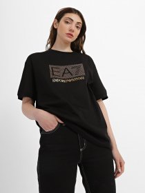 Футболка EA7 Logo Series модель 3RUT05-PJFBZ-1200 Фото