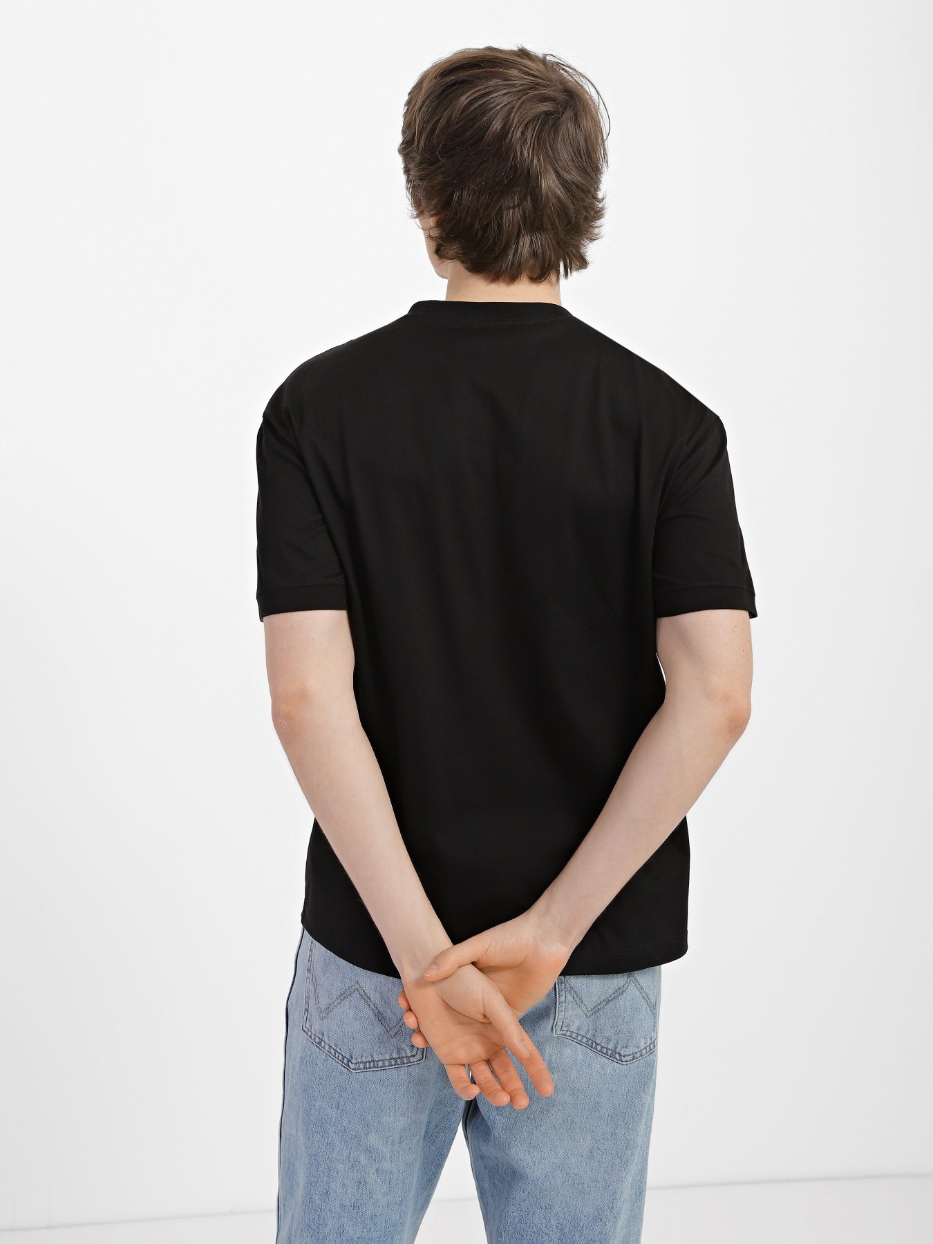 Футболка EA7 Logo Series модель 3RUT05-PJFBZ-1200 Фото