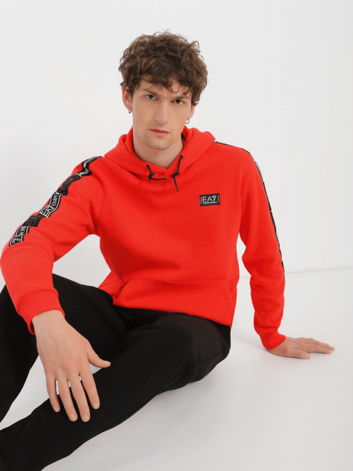 Худи EA7 Logo Series модель 3RPM11-PJ07Z-1480 Фото