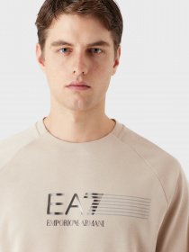 Світшот EA7 Natural Ventus7 модель 3RPM41-PJMBZ-1722 Фото