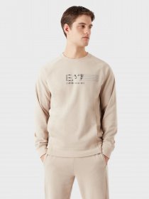 Свитшот EA7 Natural Ventus7 модель 3RPM41-PJMBZ-1722 Фото