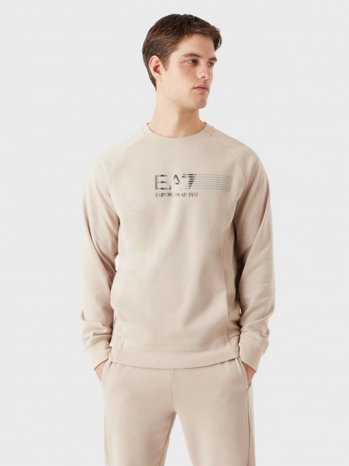 Світшот EA7 Natural Ventus7 модель 3RPM41-PJMBZ-1722 Фото