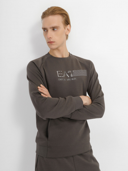 Світшот EA7 Natural Ventus7 модель 3RPM41-PJMBZ-1997 Фото