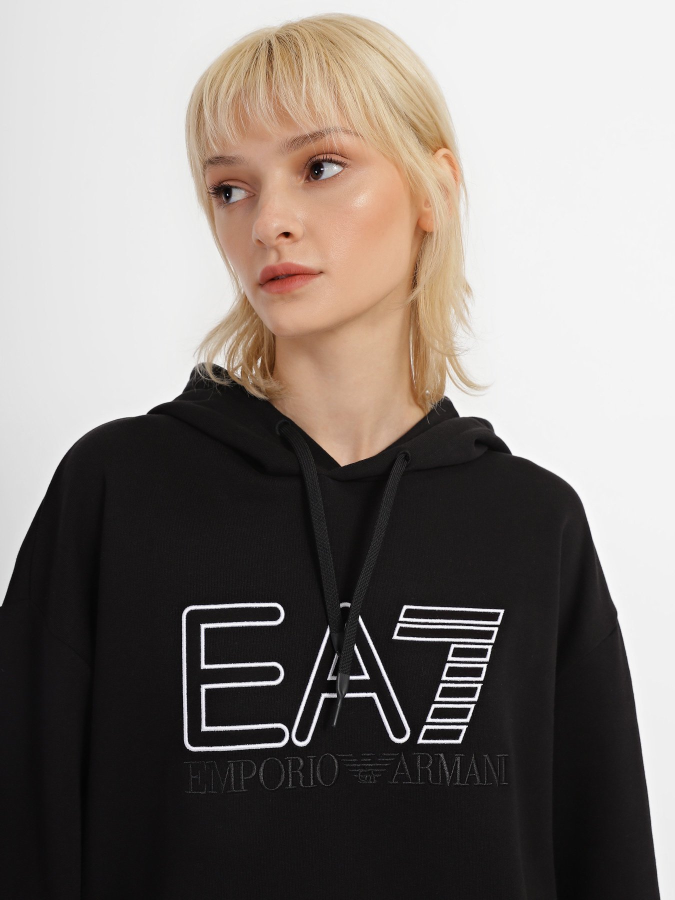 Худи EA7 Logo Series модель 3RUM07-PJEQZ-0200 Фото