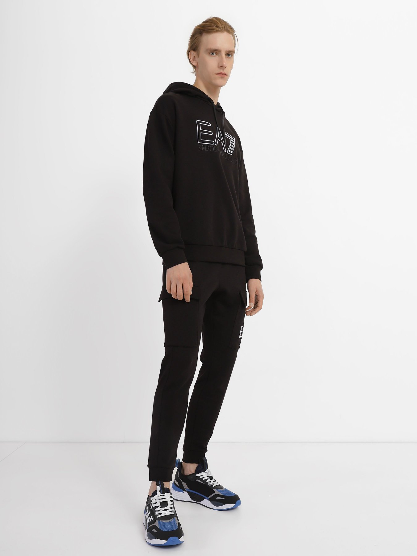 Худі EA7 Logo Series модель 3RUM07-PJEQZ-0200 Фото