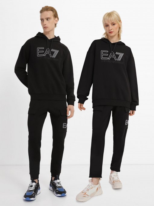 Штаны спортивные EA7 Logo Series модель 3RUP54-PJEQZ-0200 Фото