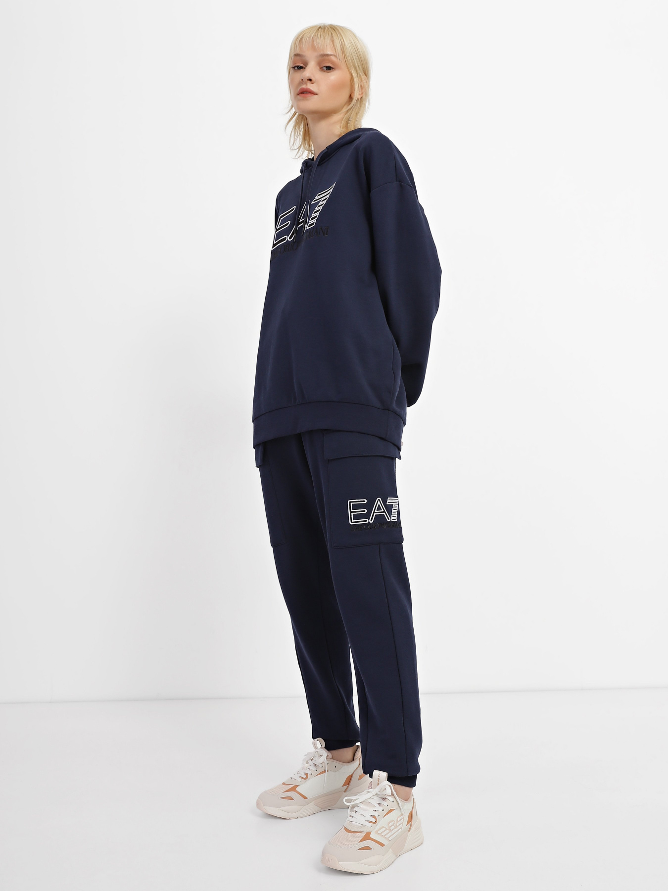 Худі EA7 Logo Series модель 3RUM07-PJEQZ-0554 Фото