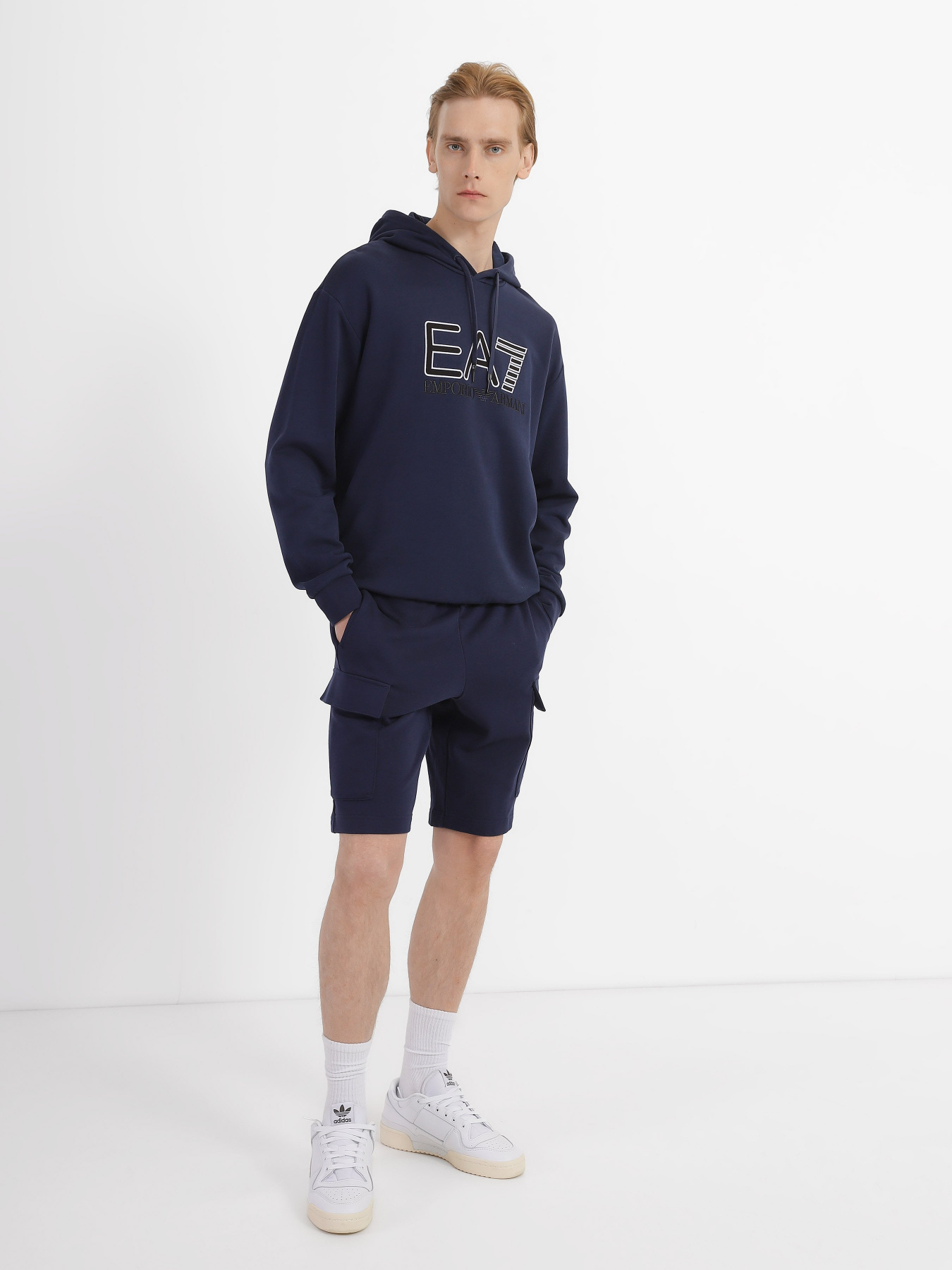 Худі EA7 Logo Series модель 3RUM07-PJEQZ-0554 Фото