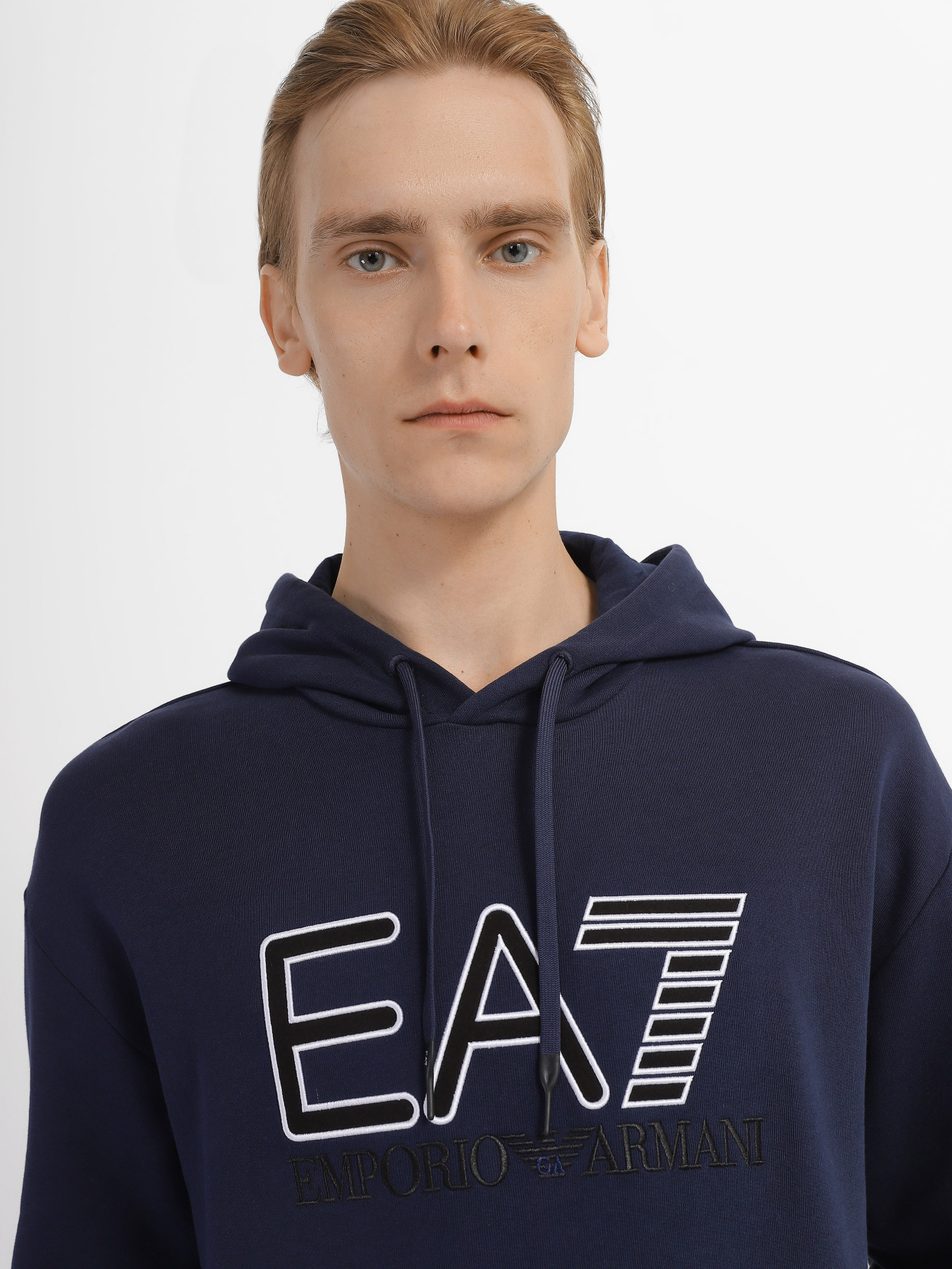 Худі EA7 Logo Series модель 3RUM07-PJEQZ-0554 Фото