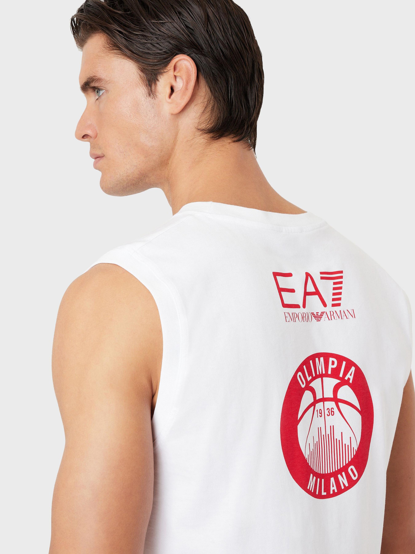 Спортивна майка EA7 Olympia модель 6LPHBI-PJOMZ-1100 Фото