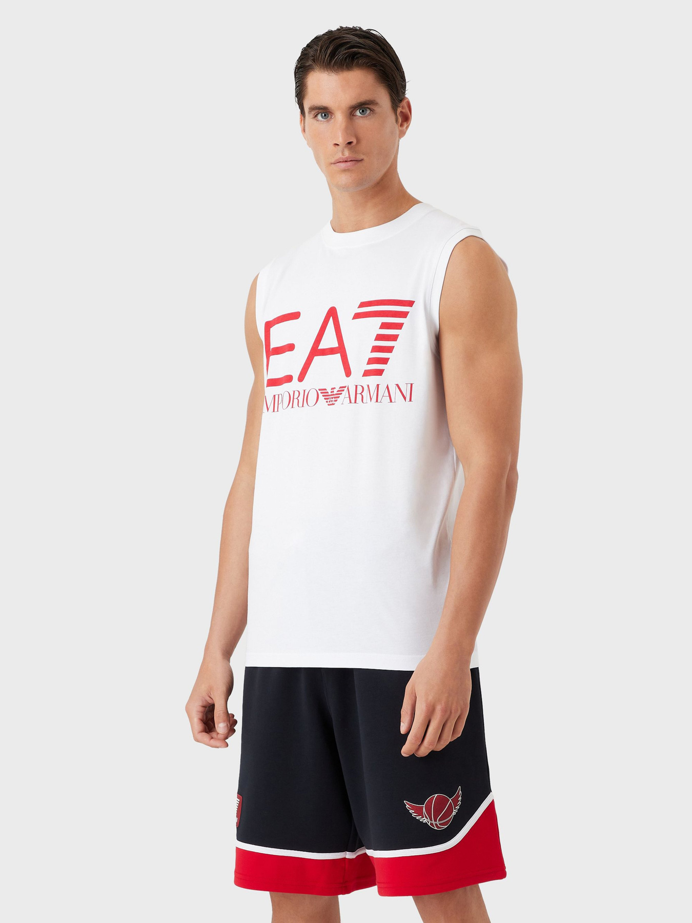 Спортивна майка EA7 Olympia модель 6LPHBI-PJOMZ-1100 Фото