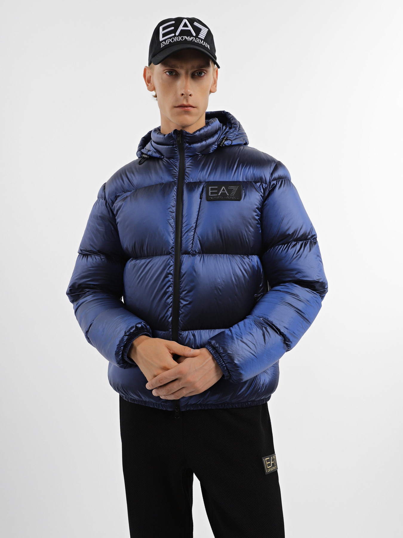 Пуховик EA7 модель 6RPB31-PN2MZ-1554 Фото