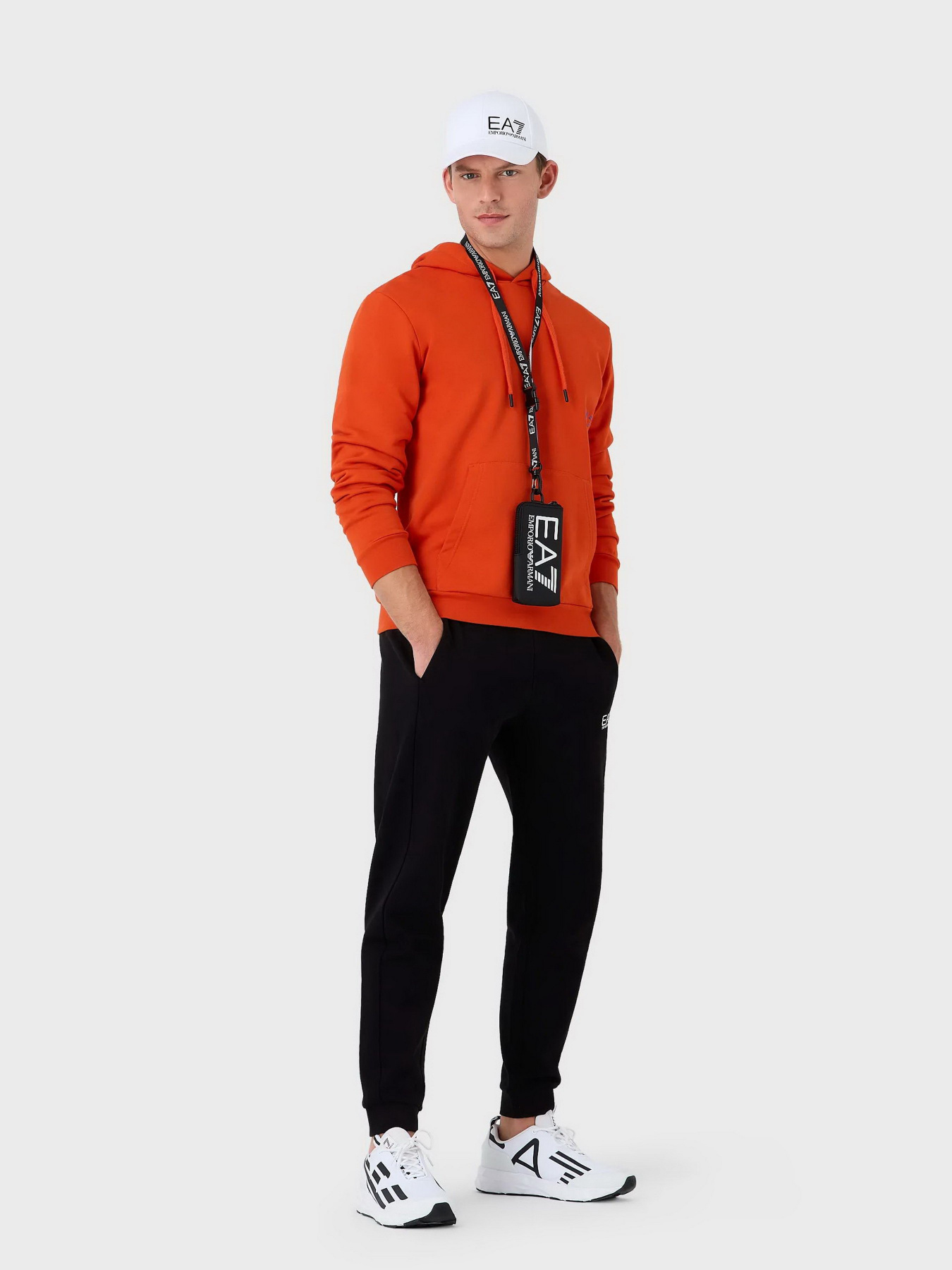 Худи EA7 Logo Series модель 6RPM10-PJRJZ-1663 Фото