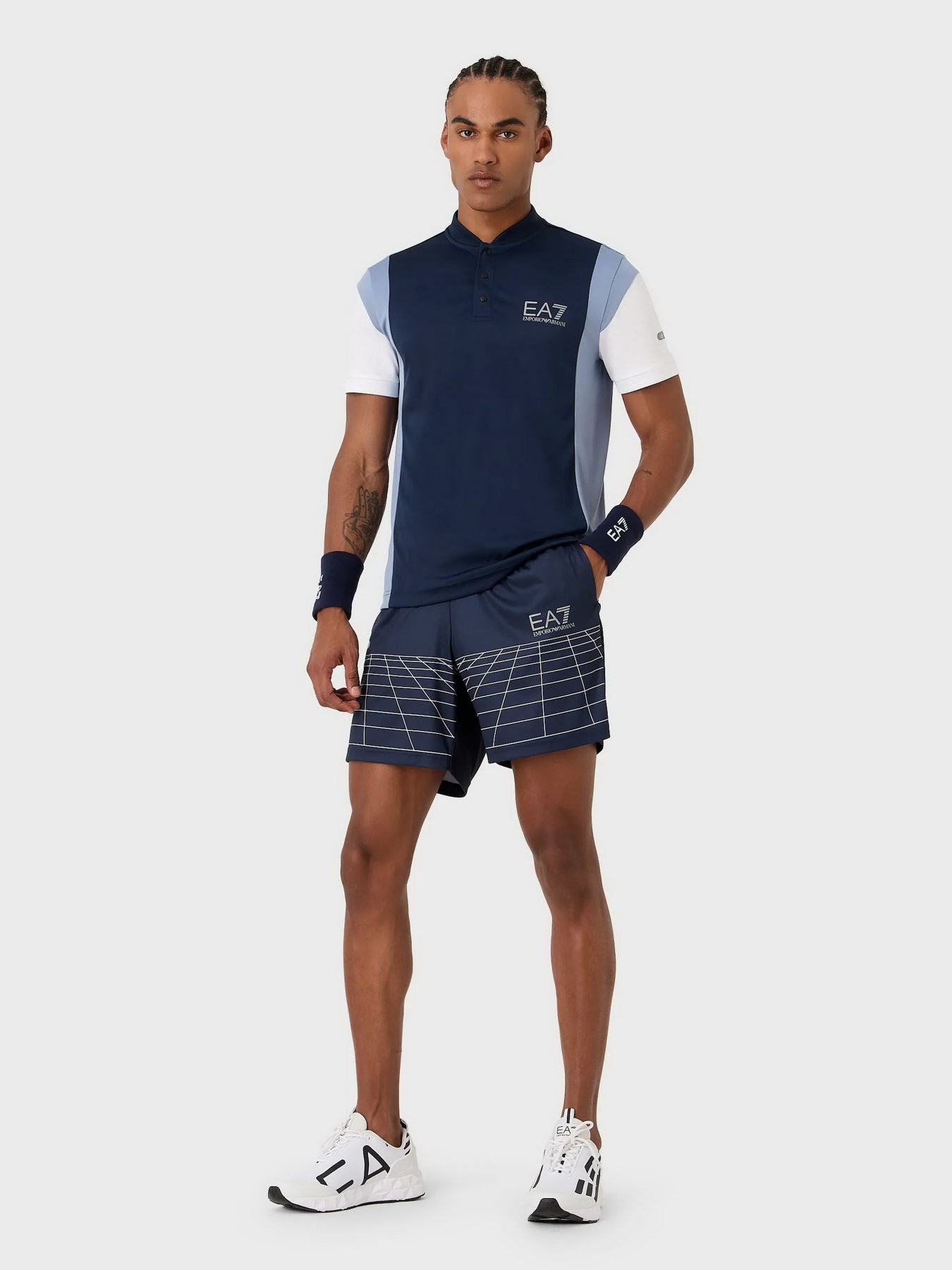 Шорты спортивные EA7 VENTUS7 Tennis Pro модель 6RPS51-PJPCZ-1554 Фото