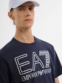 Футболка EA7 Logo Series модель 6RPT03-PJFFZ-1554 Фото