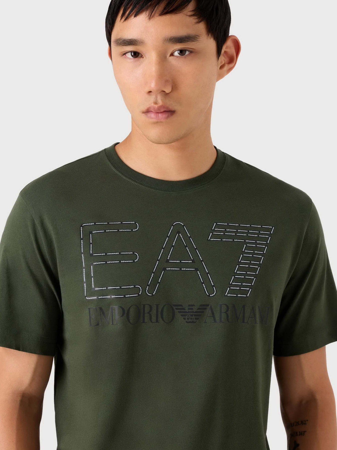 Футболка EA7 Logo Series модель 6RPT03-PJFFZ-1845 Фото