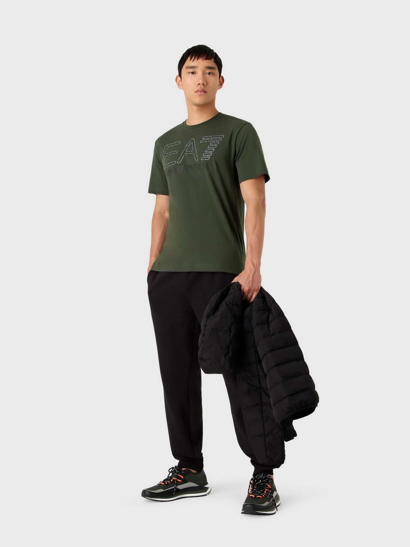 Футболка EA7 Logo Series модель 6RPT03-PJFFZ-1845 Фото