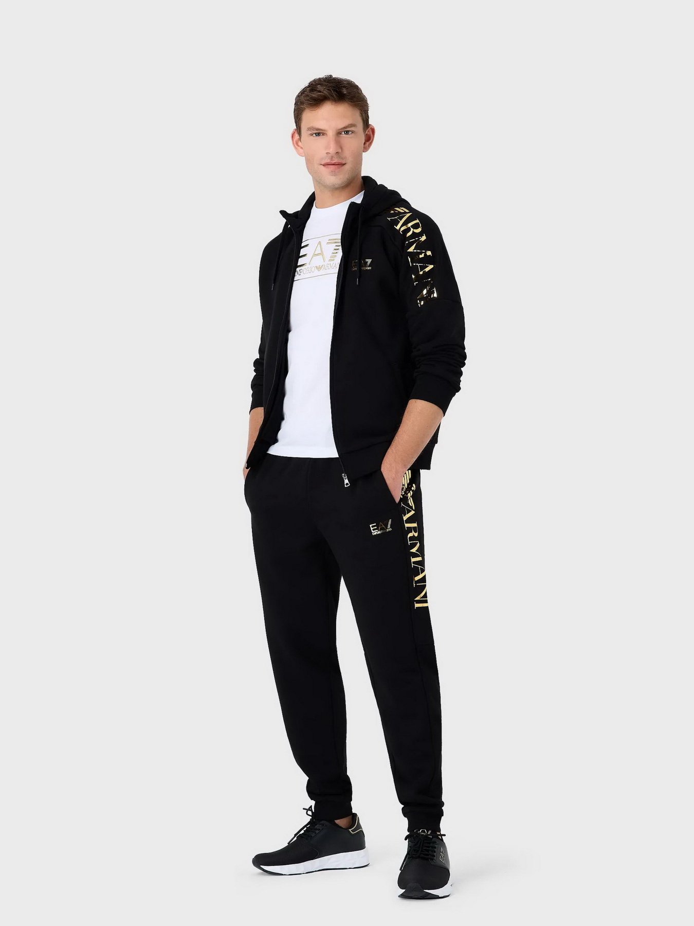 Футболка EA7 Gold Label модель 6RPT19-PJM9Z-1100 Фото