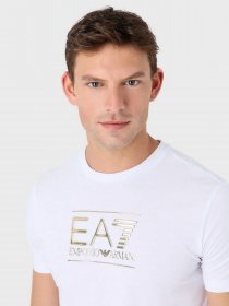 Футболка EA7 Gold Label модель 6RPT19-PJM9Z-1100 Фото