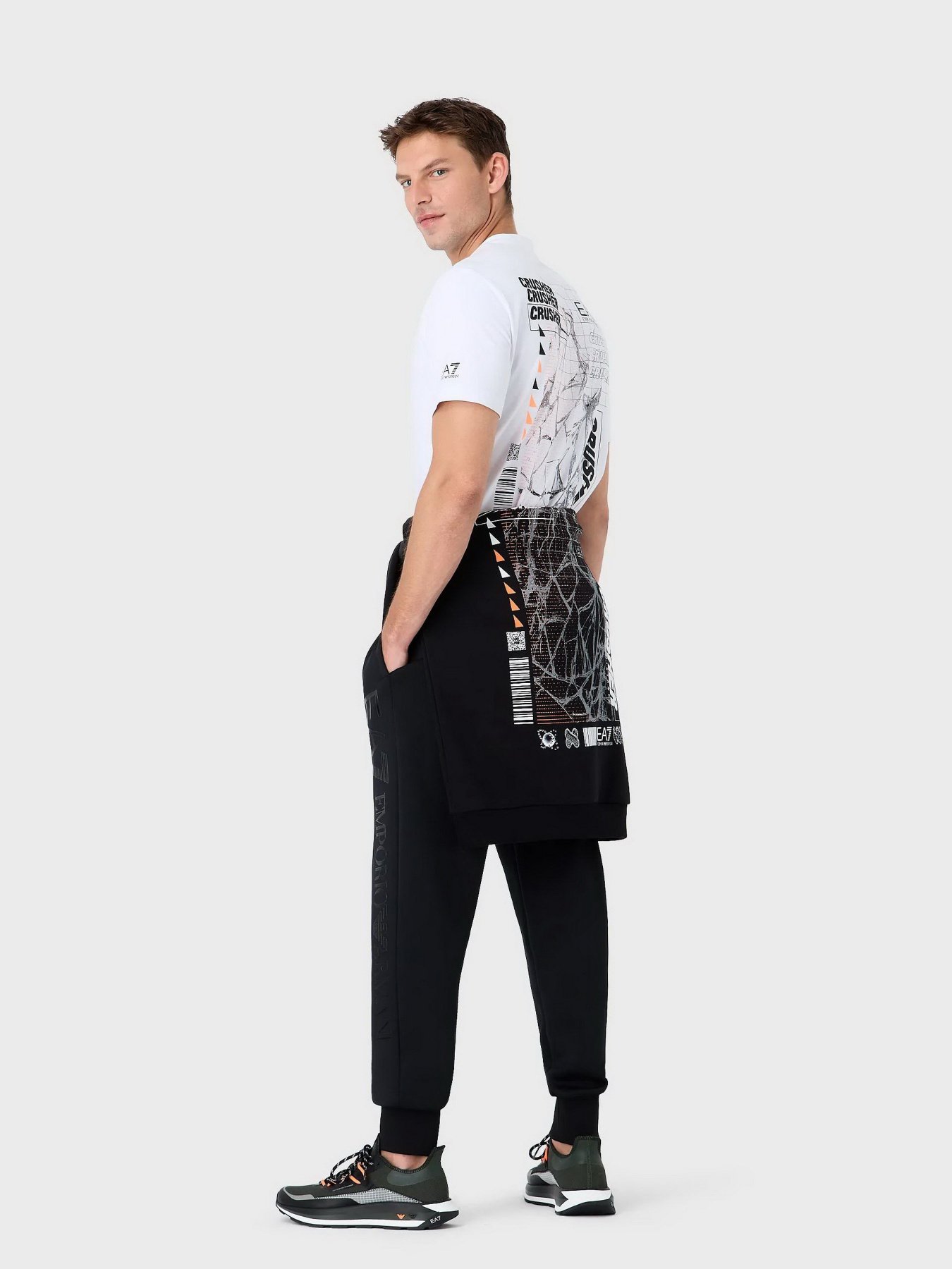 Футболка EA7 Graphic Series модель 6RPT24-PCA2Z-1100 Фото