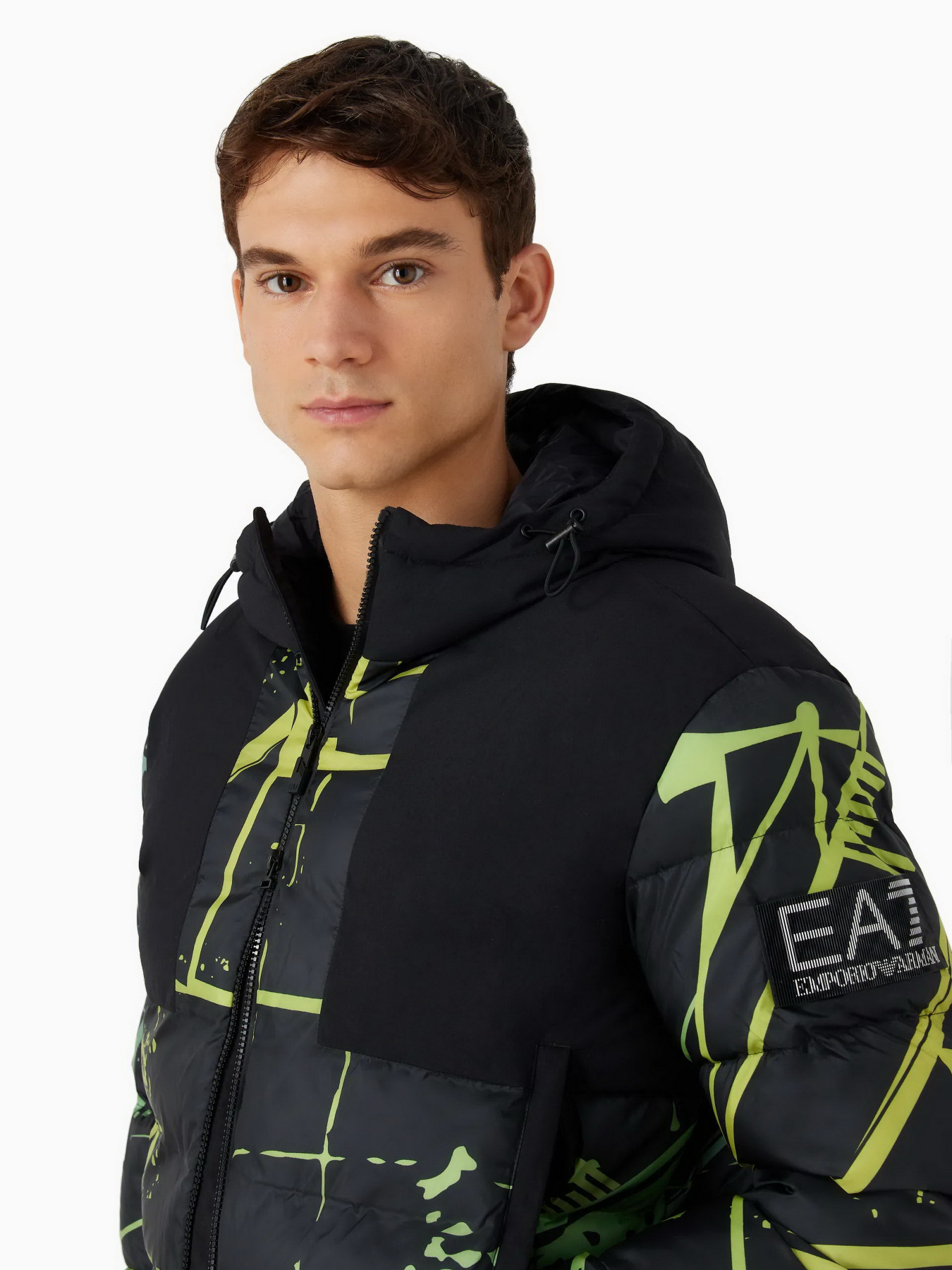 Зимняя куртка EA7 ARDOR7 RECYCLED модель 6RPB05-PN9FZ-2206 Фото