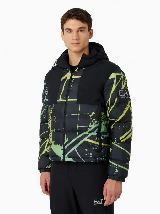 Зимняя куртка EA7 ARDOR7 RECYCLED модель 6RPB05-PN9FZ-2206 Фото