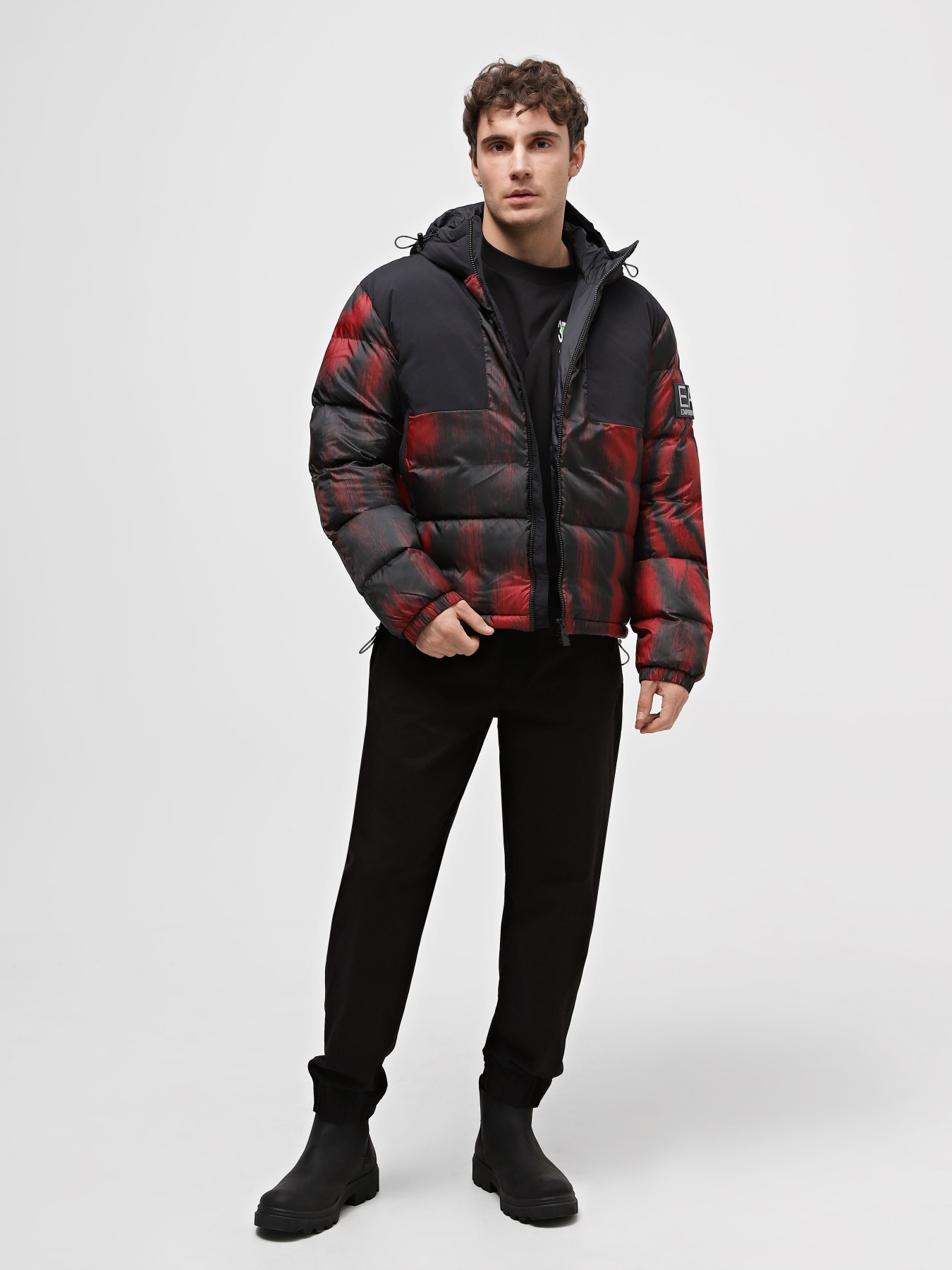 Зимняя куртка EA7 ARDOR7 RECYCLED модель 6RPB05-PN9FZ-2417 Фото