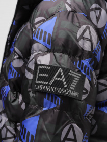 Зимняя куртка EA7 MOUNTAIN ARDOR7 RECYCLED модель 6RPB37-PN9FZ-2223 Фото