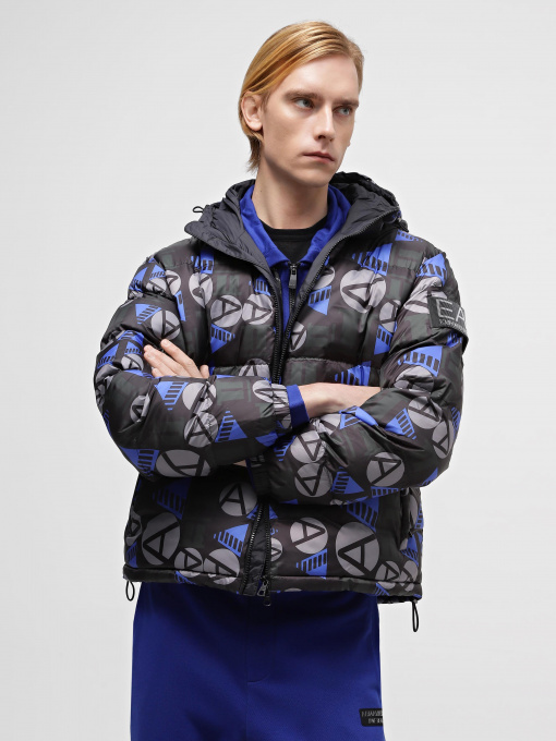 Зимняя куртка EA7 MOUNTAIN ARDOR7 RECYCLED модель 6RPB37-PN9FZ-2223 Фото