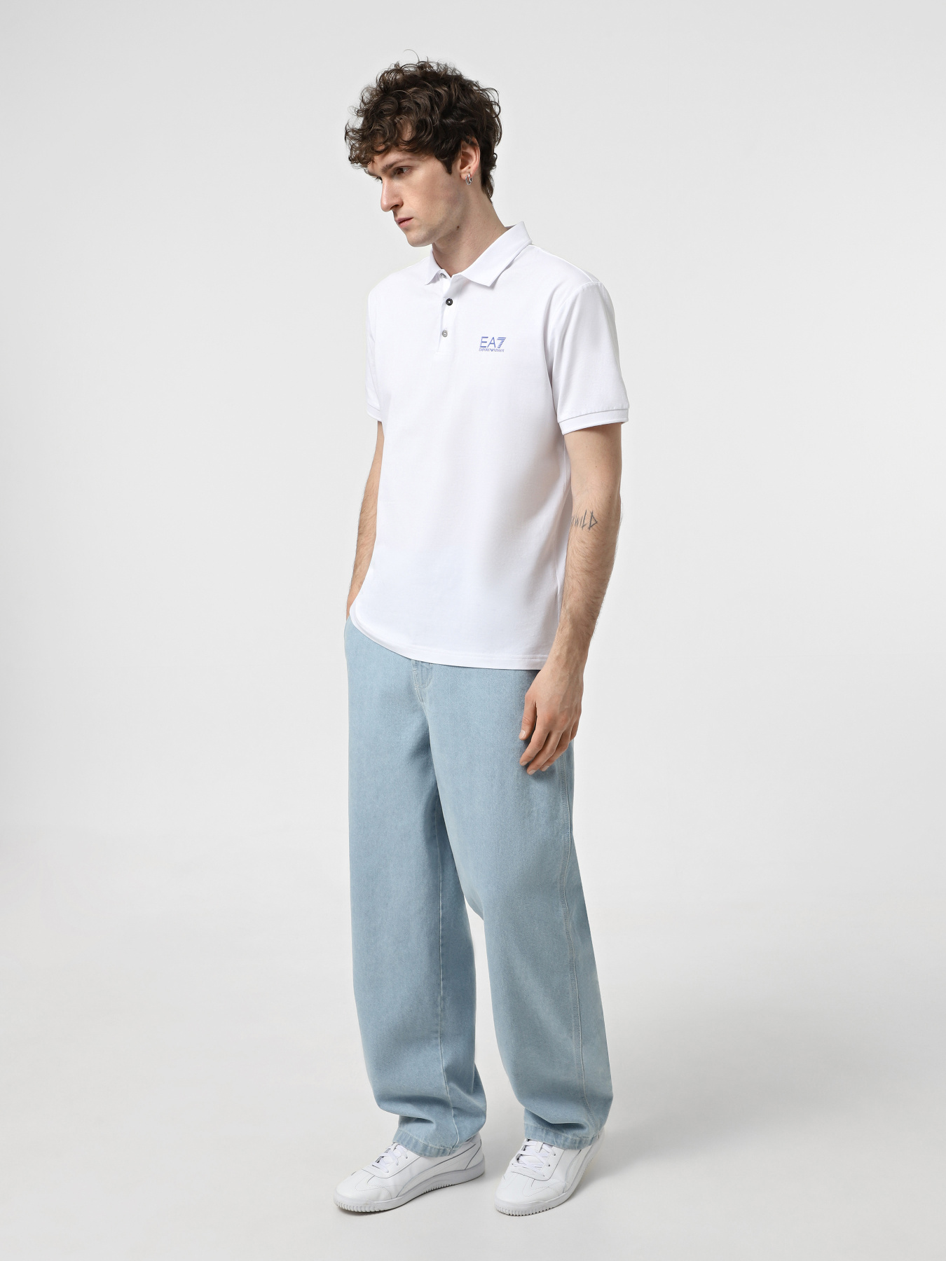 Поло EA7 Visibility модель 6RPF16-PJ03Z-1100 Фото