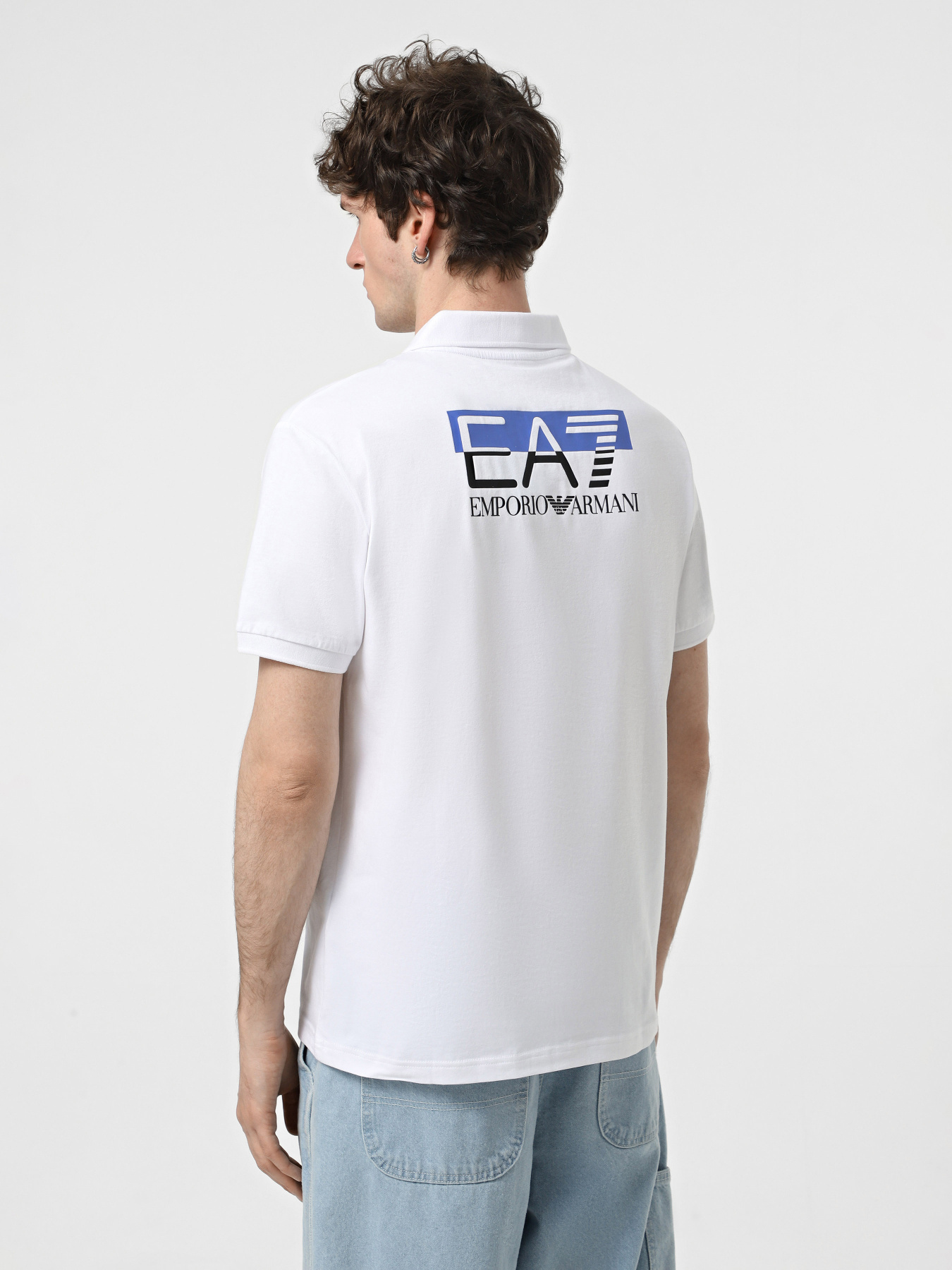 Поло EA7 Visibility модель 6RPF16-PJ03Z-1100 Фото