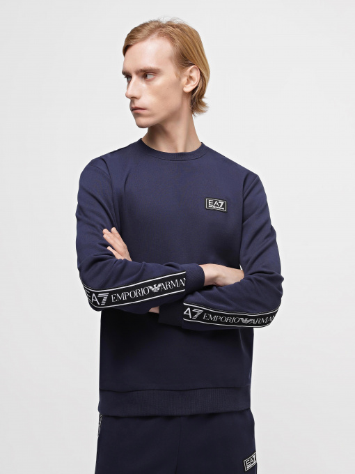 Свитшот EA7 Logo Series модель 6RPM14-PJ07Z-1554 Фото