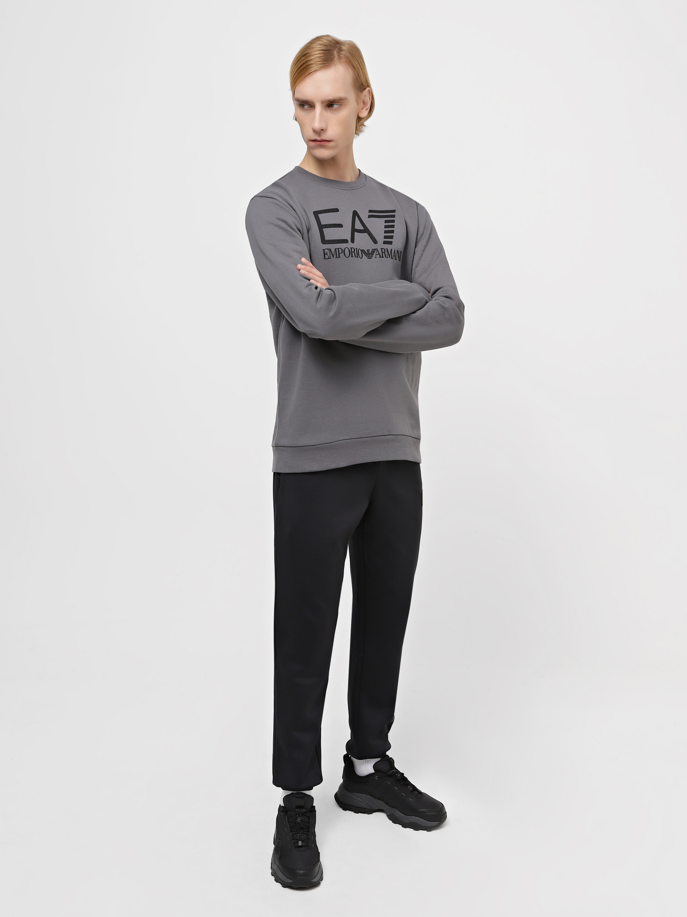 Світшот EA7 Logo Series модель 6RPM16-PJSLZ-1977 Фото