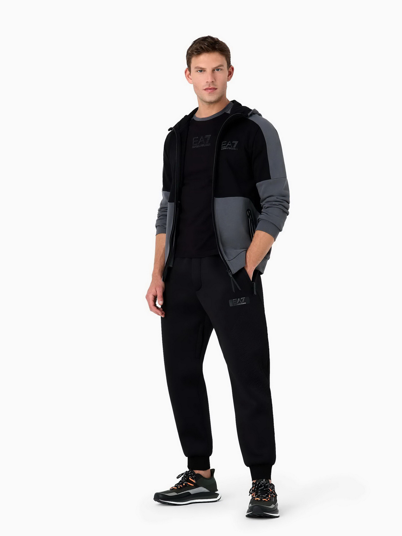 Кофта EA7 Athletic Colour Block модель 6RPM33-PJEQZ-1977 Фото