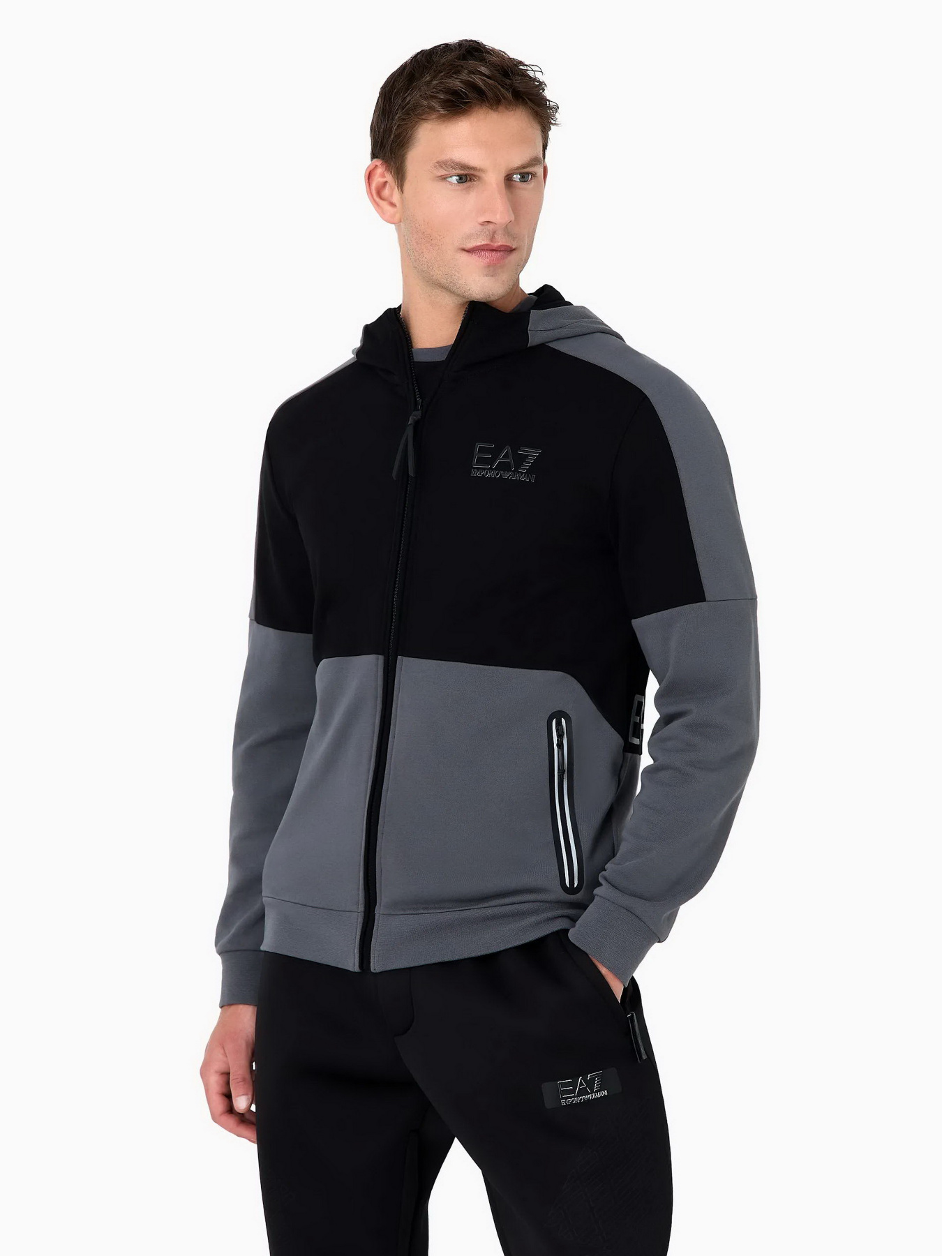 Кофта EA7 Athletic Colour Block модель 6RPM33-PJEQZ-1977 Фото