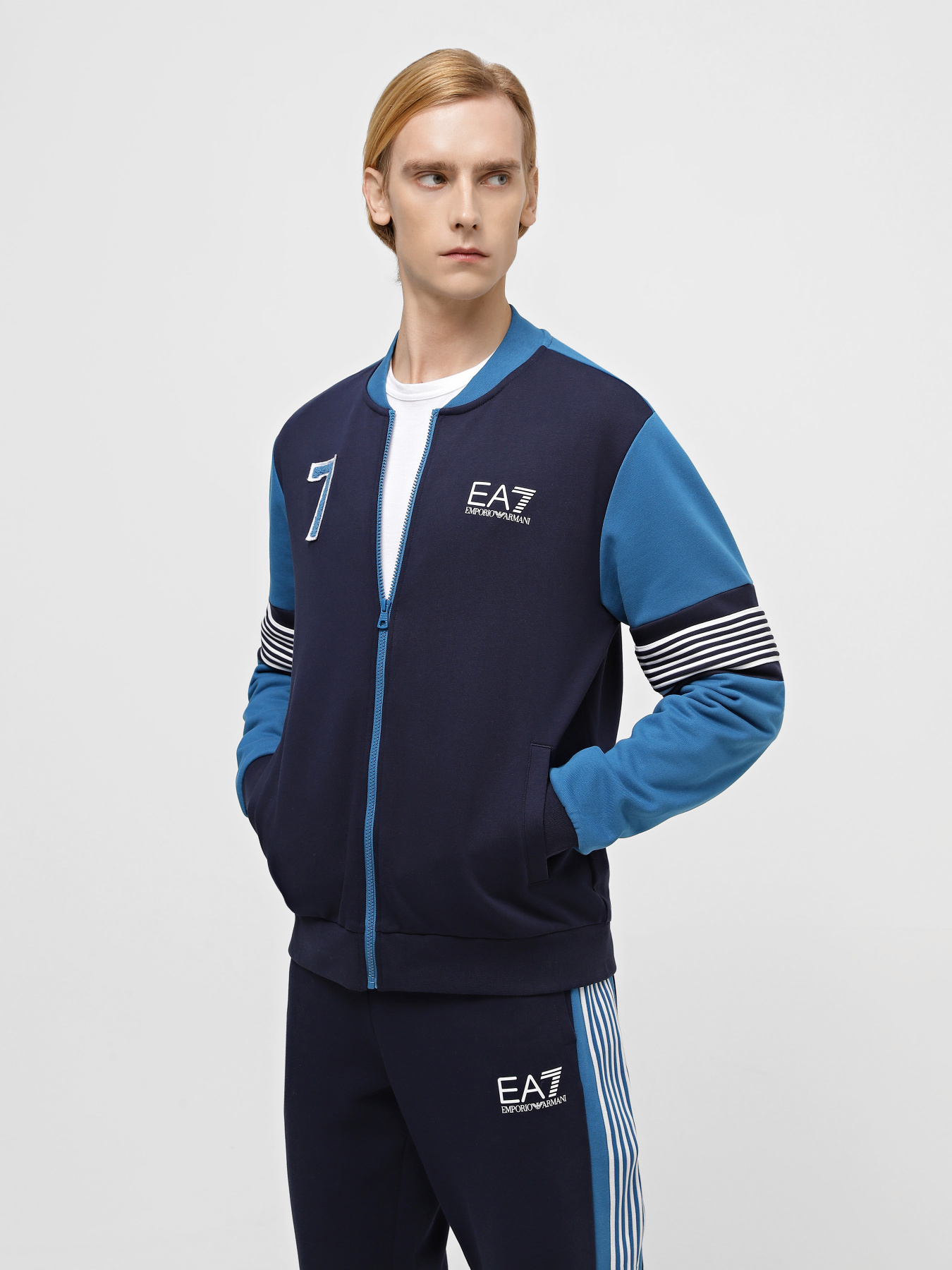 Кофта EA7 University squad модель 6RPM57-PJ07Z-1554 Фото