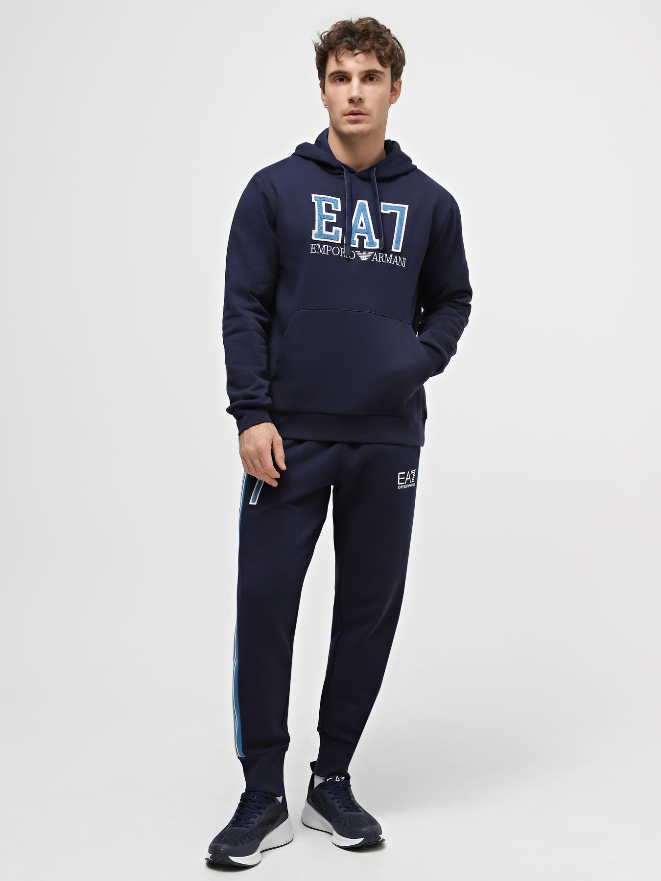 Худи EA7 University squad модель 6RPM99-PJ07Z-1554 Фото