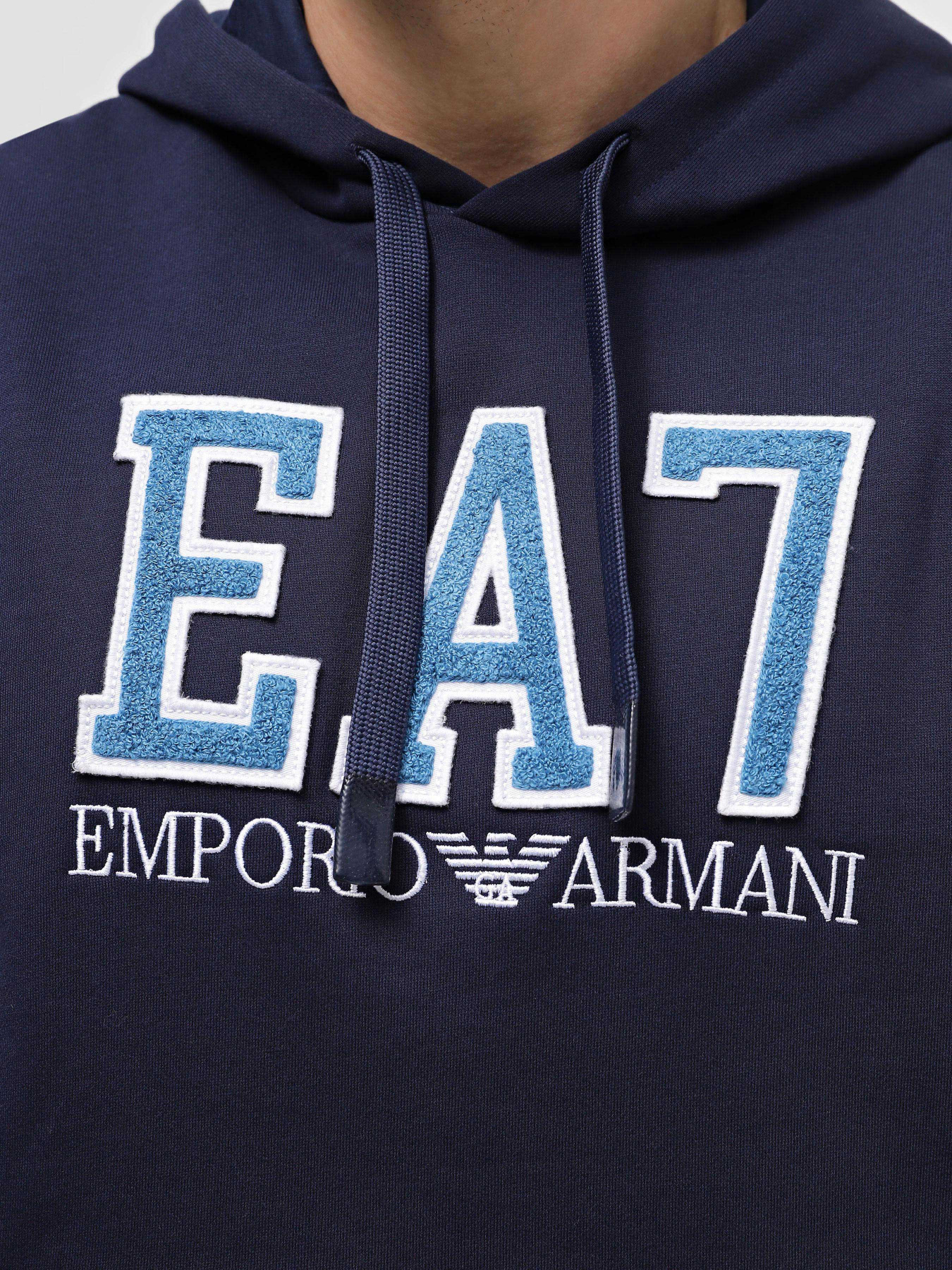 Худи EA7 University squad модель 6RPM99-PJ07Z-1554 Фото