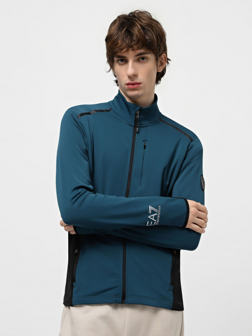 Спортивная кофта EA7 SKI модель 6RPMC5-PJTNZ-1857 Фото