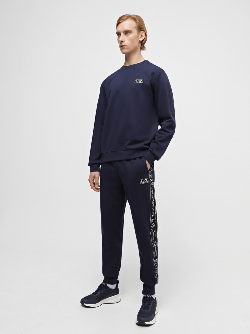 Штаны спортивные EA7 Logo Series модель 6RPP55-PJ07Z-1554 Фото