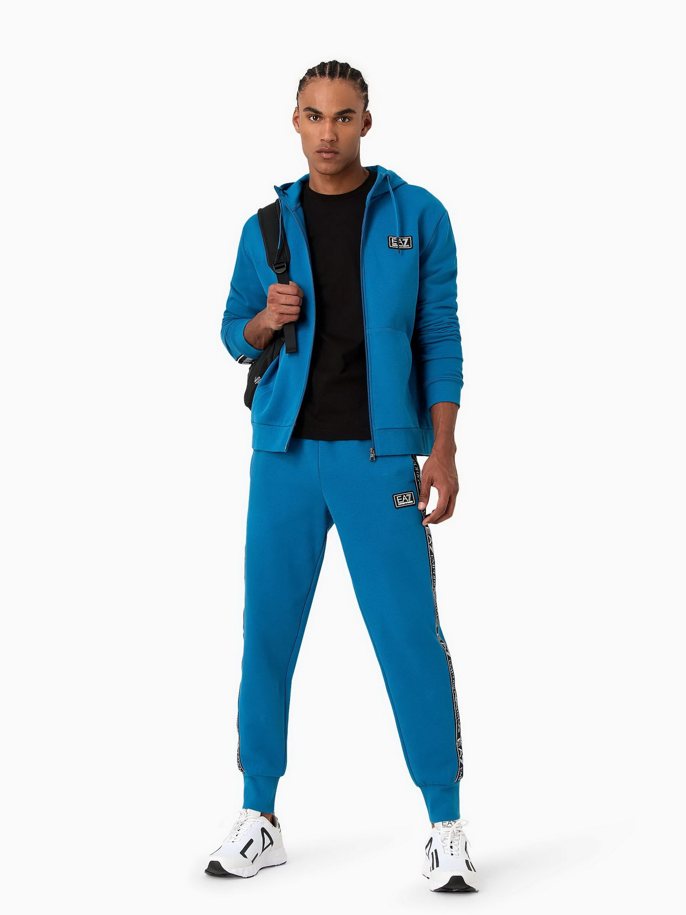 Штаны спортивные EA7 Logo Series модель 6RPP55-PJ07Z-1584 Фото