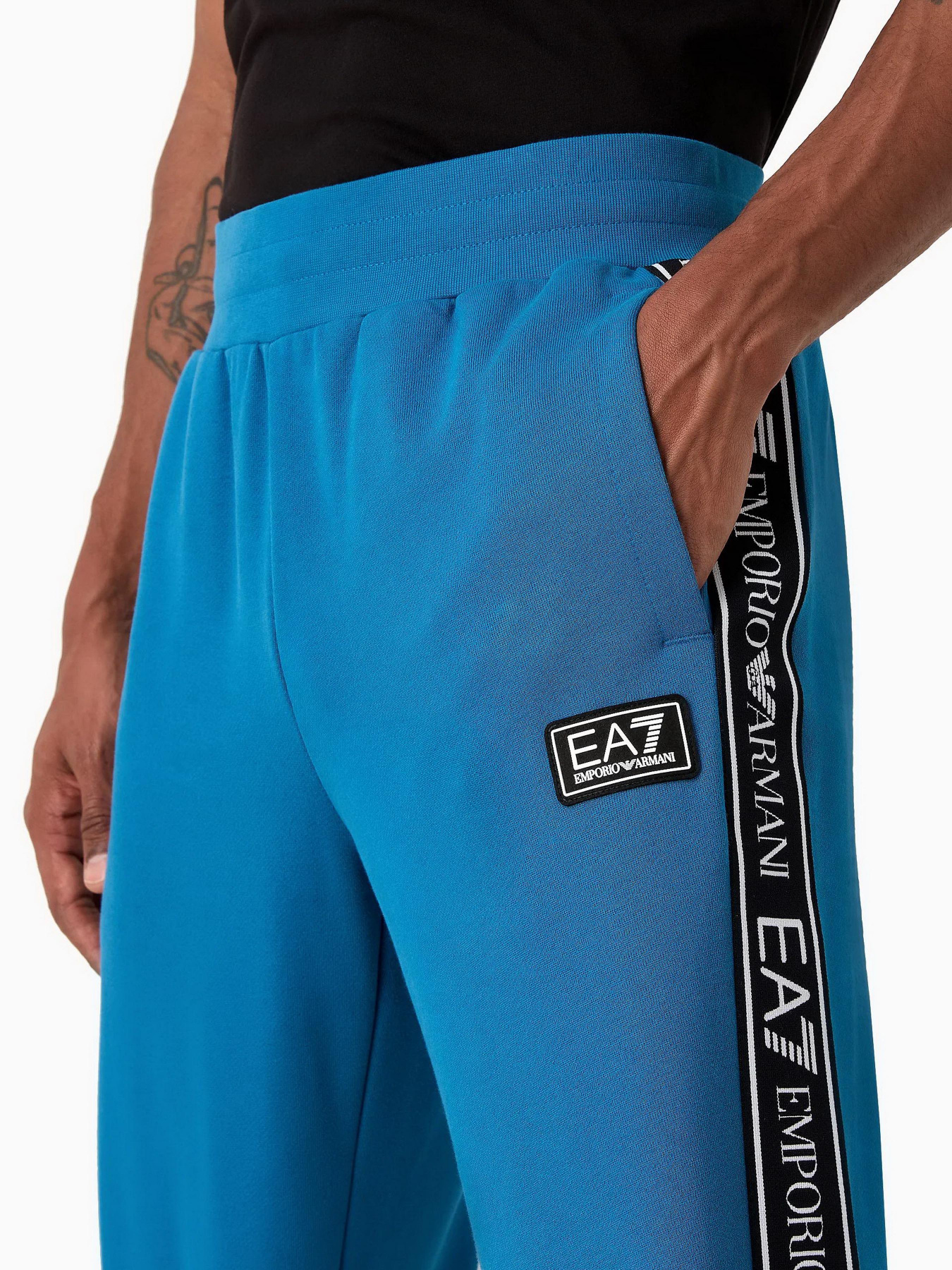 Спортивні штани EA7 Logo Series модель 6RPP55-PJ07Z-1584 Фото