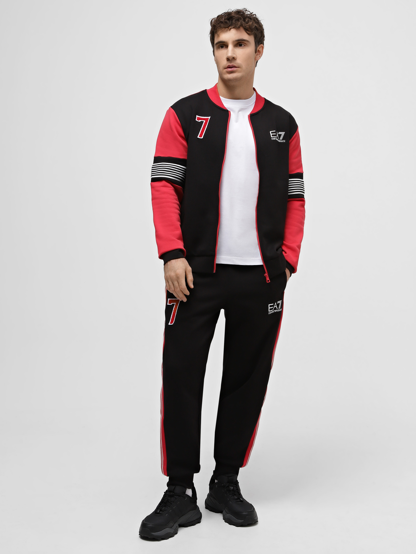 Штаны спортивные EA7 University squad модель 6RPP89-PJ07Z-1200 Фото