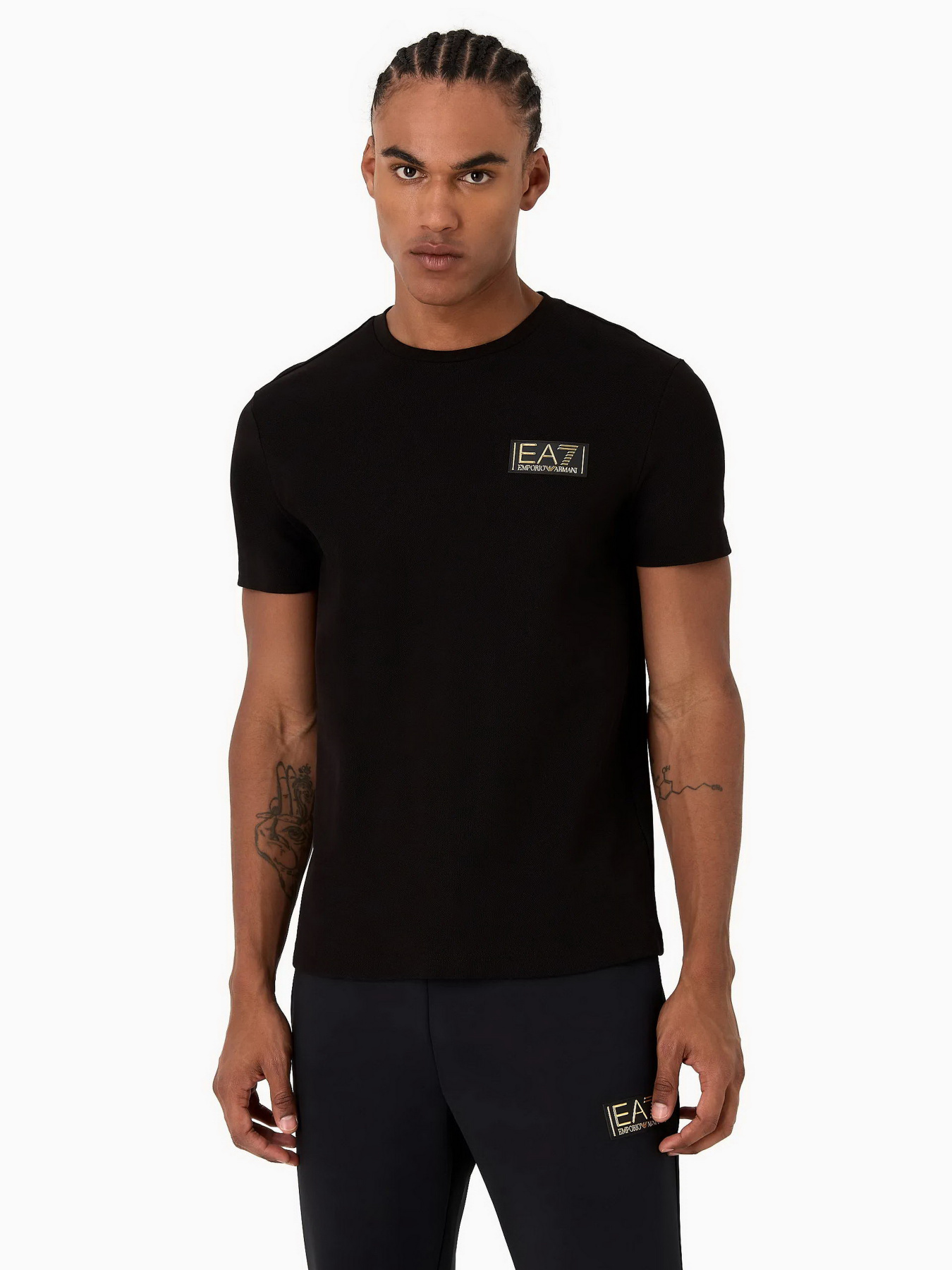 Футболка EA7 Gold Label модель 6RPT21-PJRYZ-1200 Фото