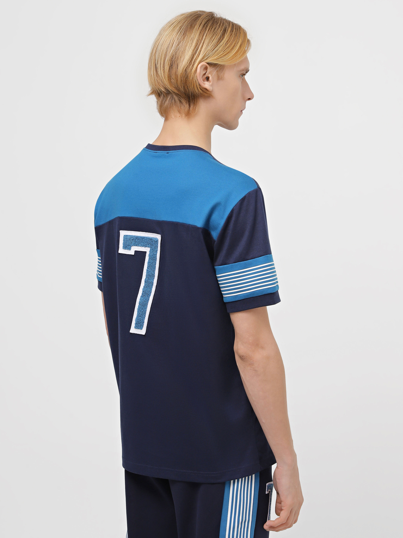 Футболка EA7 University squad модель 6RPT27-PJ7BZ-1554 Фото