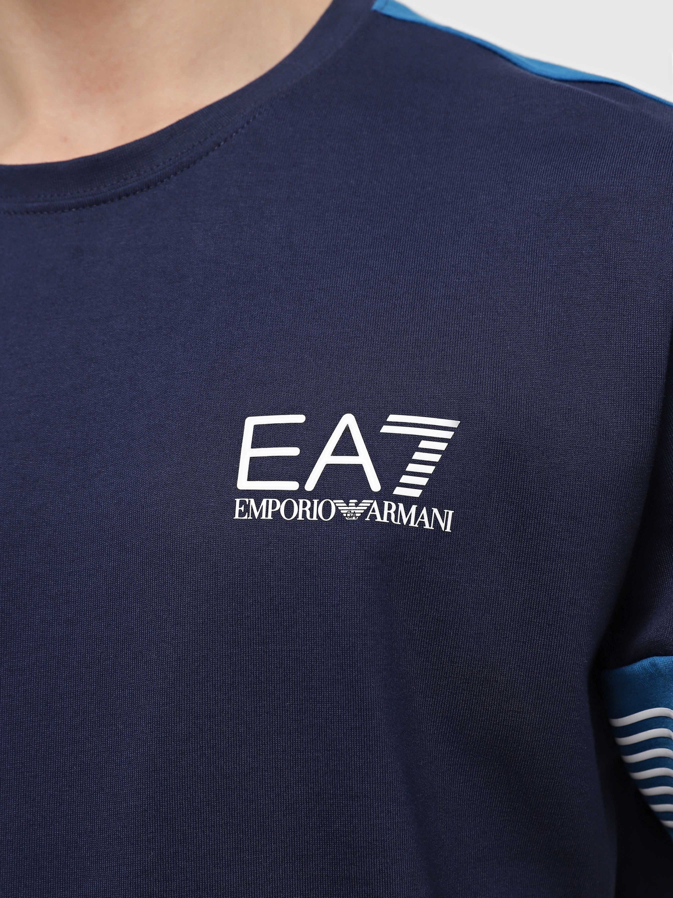 Футболка EA7 University squad модель 6RPT27-PJ7BZ-1554 Фото