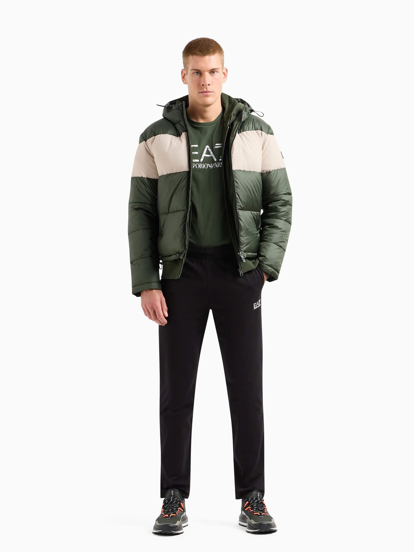 Футболка EA7 7 Lines модель 6RPT37-PJ3BZ-1845 Фото